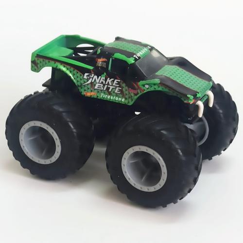 Hot Wheels Monster Trucks Leading Legends Snake Bite Car 5/5 - 2024