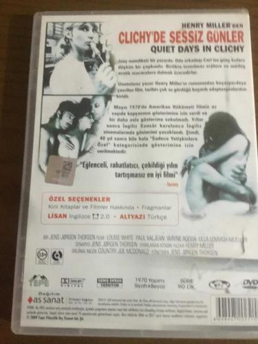 CLICHY DE SESSİZ GÜNLER (quıet daya ın clıchy )DVD
