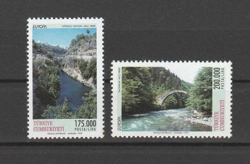 1999 EUROPA CEPT MİLLİ PARKLAR MNH