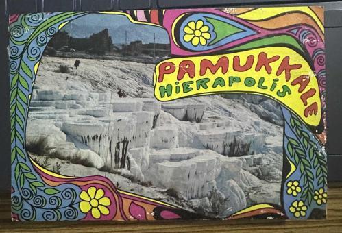 Pamukkale Hierapolis Eski Kartpostal