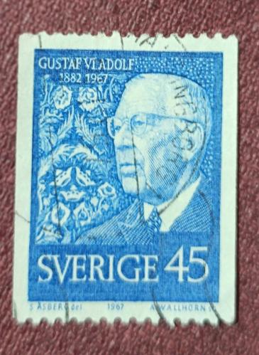 İsveç _ damgalı pul