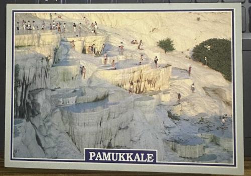 Pamukkale Eski Kartpostal