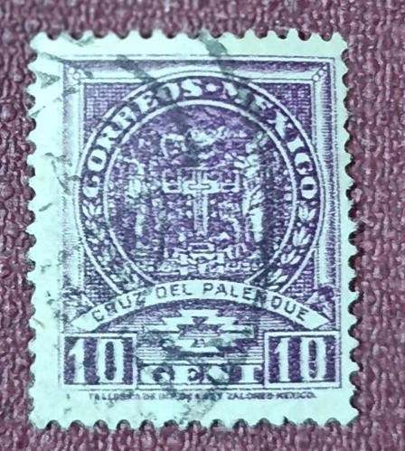 Meksika _ damgalı pul