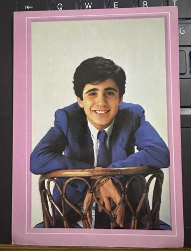 Şarkıcı Küçük Emrah Eski Kartpostal