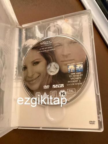 bulunduğumuz yol dvd   (PC'de denenmiştir/izlenmiştir)  (the way we were)   (barbara streisand robert redford sidney pollack)