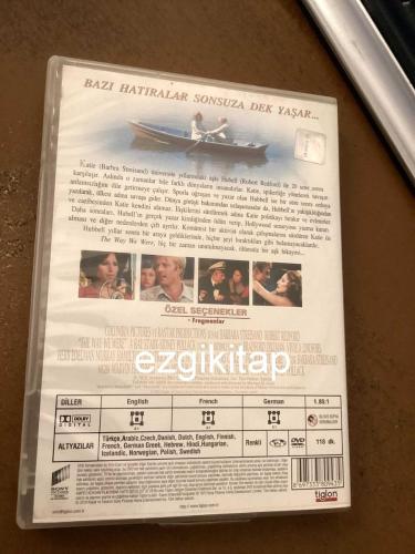 bulunduğumuz yol dvd   (PC'de denenmiştir/izlenmiştir)  (the way we were)   (barbara streisand robert redford sidney pollack)