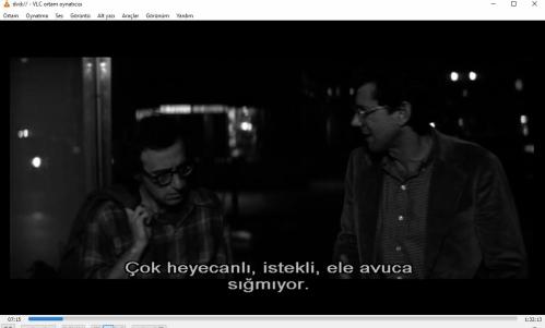 manhattan dvd   (PC'de denenmiştir/izlenmiştir)    (woody allen diane keaton michael murphy mariel hamingway merly streep anne byrne)