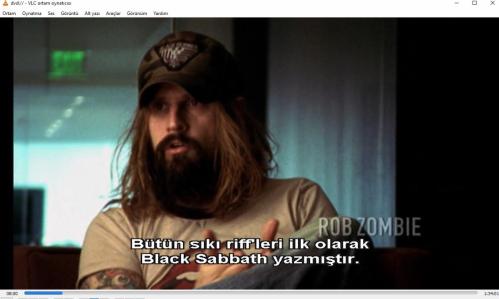 metal  dvd   (PC'de denenmiştir/izlenmiştir)    bir metalcinin yolculuğu dvd  (black sabbath twisted sister motörhead)