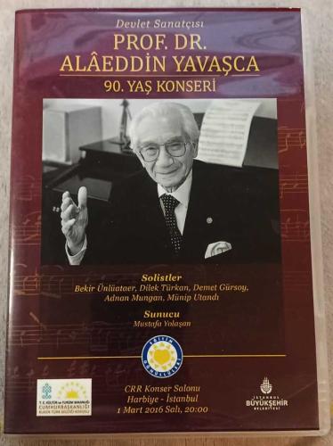 Alaeddin Yavaşca'nın 90. Yaş Günü Konseri DVD (Sınırlı Sayıda Üretim - İmzalı)
