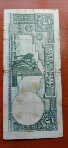 NADİR 2. EMİSYON ATA 5 LİRA TEMİZ KONDİSYONDA AÇILMALAR MEVCUT