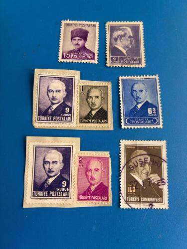 İsmet İnönü pulları