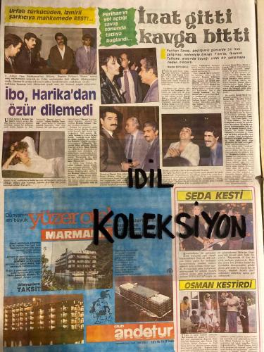 AYNA AKTÜELİTE VE MAGAZİN GAZETESİ - DOĞUM GÜNÜ HEDİYESİ (TURKİSH - NEWSPAPER) - 25 HAZİRAN 1986 - SAYI : 20 - TAM TAKIM 12 SAYFADIR -Serpil Çakmaklı-Faik Zambak-Erol Evgin-Setap Parman-Sibel Savacı-Gönül Yazar-Deniz Eren-Nejat Gürsoy-Mehmet Aslan-Yalçın Gülhan-Talat Bulut-Derya Arbaş-Aytaç Arman-Zuhal Olcay-Kerem Güney-Küçük Emrah-Mustafa Topaloğlu-Ahmet Kaya-Emin Barut-Güzide Kasacı-Norman Jewison-Dennis Lipscomb-İbrahim Tatlıses-Harika Avcı-Şevket Küçük-İlhan Gündüz-Hülya Yiğitalp-Ali Altan-Neşe Karaböcek-Senem Kavas-Sadık Kavas-Canan Başkaya-Mustafa Güneş-Murat Yıldız-Bertan Üsküdarlı-Tahsin Şahinkaya-Sema Şahinkaya-Ali Muhsin Nakipoğlu-Nesrin Yenişen-İhsan Kayral-Kostati-Nilgün Kazankaya-Togay Bayatlı-Şükran Bayatlı-Kamil Berk-Gülgün Sezer-Ahu Tuğba-Hasan Kazankaya-Zerrin Arbaş-Arzu Ece