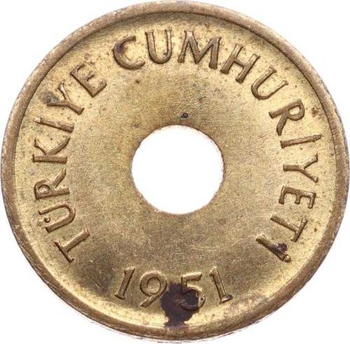 1951 Yılı 1 Kuruş - ÇİL TCM3267