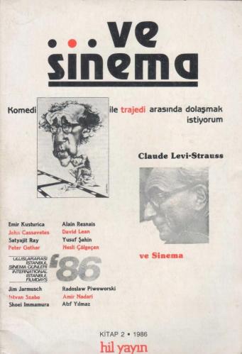 … ve Sinema Kitap 2 Kitap Takım - (Kitap 1 1960 - 70 Arası Türk Sinema Ortamı + Kitap 2 Komedi ile Trajedi Arasında Dolaşmak İstiyorum - Claude Levi-Strauss) 1985 Yılı İlk Baskısı