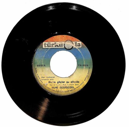 Nuri Sesigüzel – Bizim Göçler Şu Ellerde & Yaşım Onsekizde Gittim Askere Plak (10/6.5) PLK26934