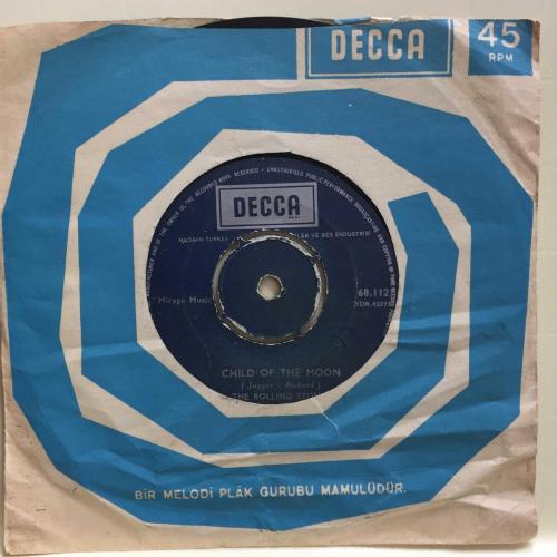 The Rolling Stones / Jumpin' Jack Flash - Child Of The Moon / Turkey 1968 / 45rpm / *Rock*