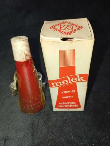 Melek Kırmızı Stamp Mürekkebi içi dolu