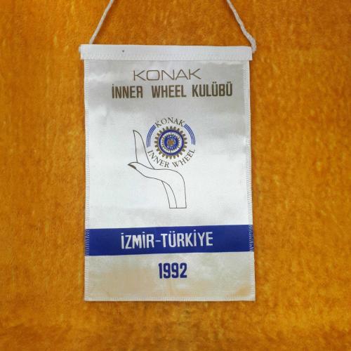 KONAK INNER WHEEL KULÜBÜ İZMİR - TÜRKİYE 1992 , İPEK FLAMA