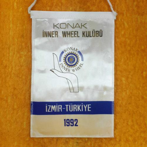 KONAK INNER WHEEL KULÜBÜ İZMİR - TÜRKİYE 1992 , İPEK FLAMA