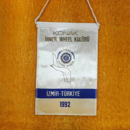KONAK INNER WHEEL KULÜBÜ İZMİR - TÜRKİYE 1992 , İPEK FLAMA