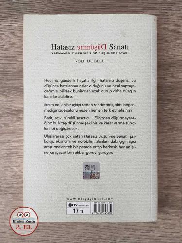 Hatasız Düşünme Sanatı (2. El)