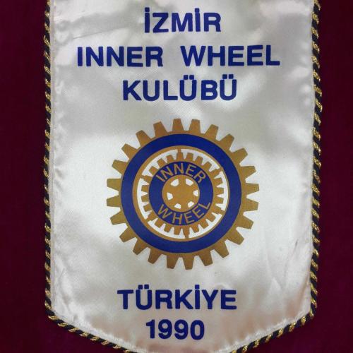 İZMİR INNER WHEEL KULÜBÜ TÜRKİYE 1990 İPEK FLAMA