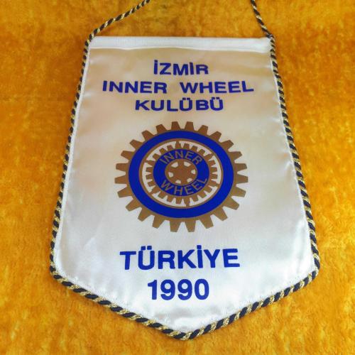 İZMİR INNER WHEEL KULÜBÜ TÜRKİYE 1990 İPEK FLAMA