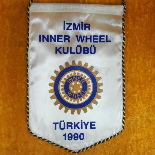 İZMİR INNER WHEEL KULÜBÜ TÜRKİYE 1990 İPEK FLAMA