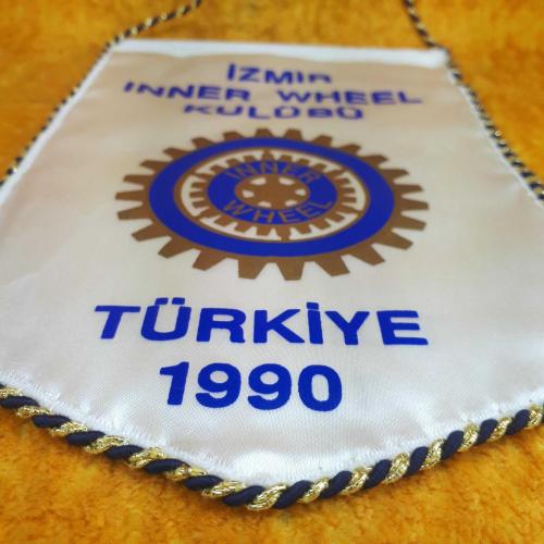 İZMİR INNER WHEEL KULÜBÜ TÜRKİYE 1990 İPEK FLAMA