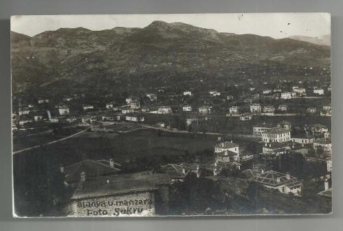 FOTO ŞÜKRÜ - ALANYA / İLK CUMHURİYET ALANYA EVLERİ VE ŞEHİRDEN GENEL GÖRÜNÜM NADİR FOTOKART...