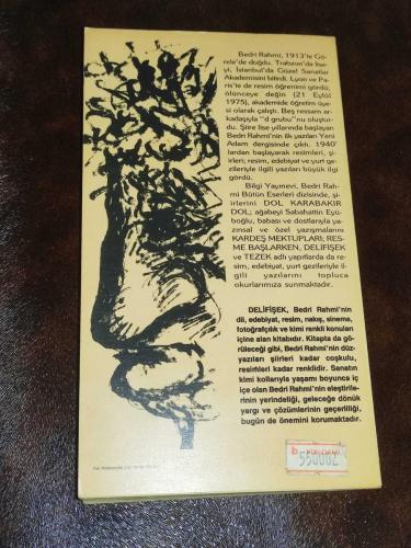 BEDRİ RAHMİ EYUPOĞLU **DELİFİŞEK**BİLGİ YAYINEVİ**2.BASIM**1987