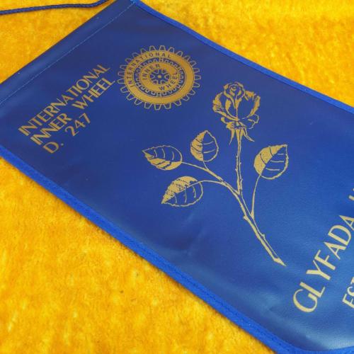 INTERNATIONAL INNER WHEEL  D.247 GLYFADA HELLAS ESTABLISHED 1989 CLUB No. 3791 FLAMA