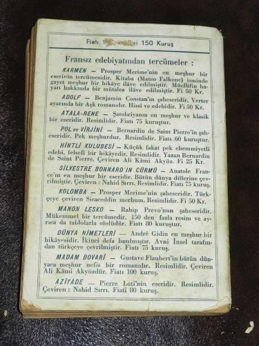 TILSIMLI DERİ **H.DE BALZAC **HİLMİ KİTAPEVİ**1940