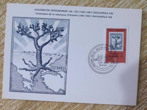 ATATÜRK ÜN DOĞUMUNUN 100 YILI POSTA KARTI 3 ADET