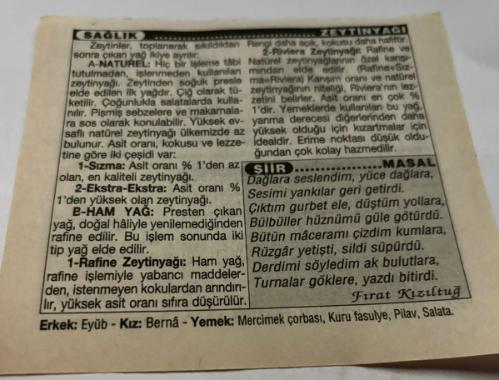 28 Ekim 1997-Orijinal Takvim Yaprağı-Doğum Günü-Söz,Nişan,Nikâh,Düğün ve Önemli Günler Hediyesi-Türkiye Gazetesi Takvimi-Ayet,Hadis (Hadis-i Şerif)-Cumhuriyetten sonra,ilk nüfus sayımı(1927)-Ankara Radyosu'nun Yayına Başlaması(1938)-Zeytinyağı-Masal-Erkek:Eyüb,Kız:Berna
