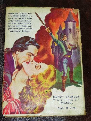 KAROLİNA **CECIL SAINT-LAURENT **RAFET ZAİMLER YAYINEVİ**1949**1.CİLT