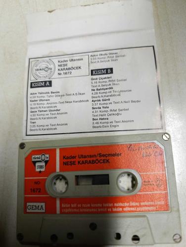 NEŞE KARABÖCEK 1672 KADER UTANSIN TÜRKÜLA ALMAN BASKI