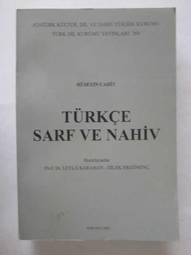 Türkçe Sarf ve Nahiv