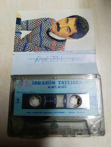 İbrahim Tatlıses mavi mavi bayar kağıt Baskı
