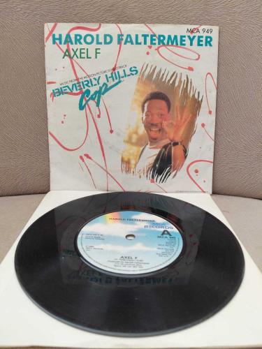 Harold Faltermeyer  – Axel F ( Soundtrack ) - 1984  ingiltere Basım 45'lik Plak