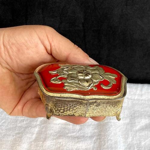 1960 Japon Yamatogumi Mineli Takı Kutusu