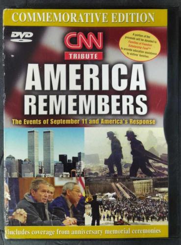 TÜRKÇE YOKTUR * 1. BÖLGE * AMERICA REMEMBERS * THE EVENTS OF SEPTEMBER 11 AND AMERICA'S RESPONSE * SNAPCASE DVD