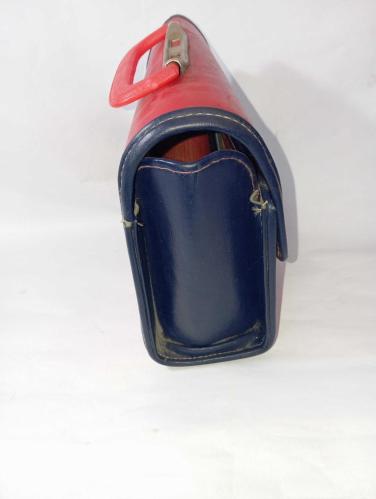 Eski dönem Pembe panter görselli beslenme çantası