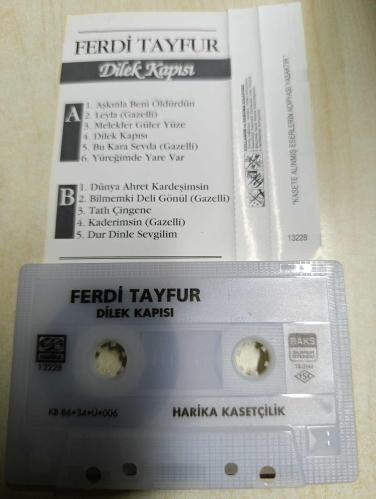 Ferdi Tayfur dilek kapısı harika kemik Baskı