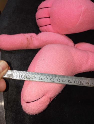 Pembe panter peluş oyuncak 80 cm