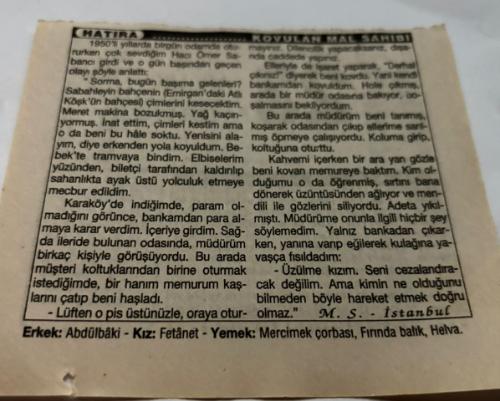 22 Aralık 1997-Orijinal Takvim Yaprağı-Doğum Günü-Söz,Nişan,Nikâh,Düğün ve Önemli Günler Hediyesi-Türkiye Gazetesi Takvimi-Ayet,Hadis (Vergi)-Sultan III.Murad Han'ın Taht'a çıkışı(1574)-Dünya kooperatifçilik Günü-Kovulan Mal Sahibi-Erkek:Abdülbaki,Kız:Fetanet