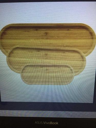 3 LÜ OVAL SUNUM TABAĞI SETİ