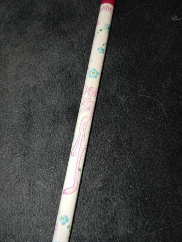 Pembe Panter Desenli Kurşun Kalem