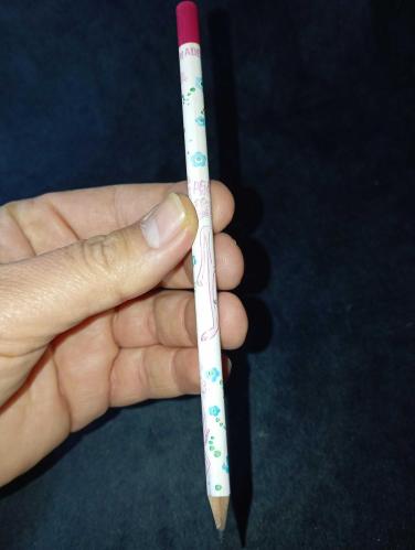 Pembe Panter Desenli Kurşun Kalem