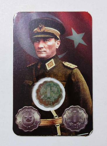 1939 Türkiye Cumhuriyeti Papatya 1 Kuruş..